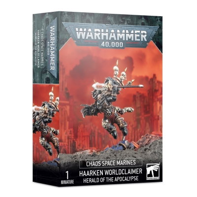 Warhammer 40,000 Chaos Space Marines Haarken Worldclaimer